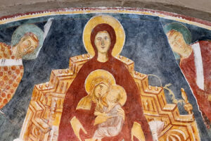 Sant'Anna Metterza, fine XIII-inizi XIV sec., affresco