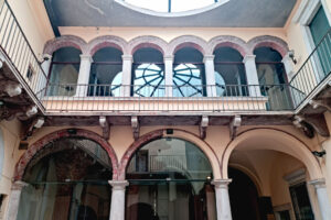 Cortile dell'ex palazzetto Lechi