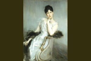 Boldini, Signora in bianco, Galleria degli Uffizi, Firenze