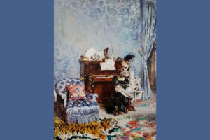 Boldini, Signora al pianoforte, collezione privata